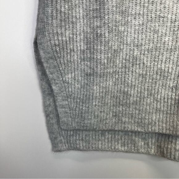 1. State High Low Hem Sweater vest silver heather - L - Picture 6 of 11